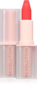 Revolution Lip Allure Soft Satin Lipstick Creamy Lipstick With Satin Finish shade Vibe Red 3.2 g