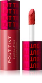 Makeup Revolution Pout Tint brillant à lèvres pour un effet naturel teinte Sizzlin Red 3 ml