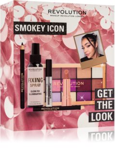 Makeup Revolution Get The Look Smokey Icon подаръчен комплект (за перфектен външен вид)