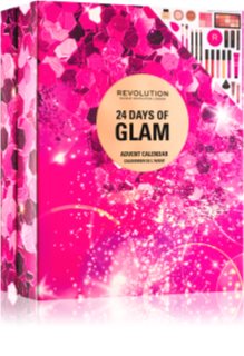 Makeup Revolution Advent Calendar 24 Days Of Glam adventní kalendář