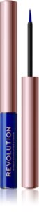 Makeup Revolution Super Flick tekući eyelineri nijansa Blue 2,4 ml