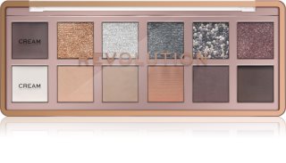 Makeup Revolution The Icon Palette Acu ēnu palete (tonis) The Smokey Icon Grunge Palette 12x0.7 g