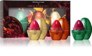 Makeup Revolution X House of Dragon Dragon Egg Geschenkset für Lippen und Wangen 1 St.