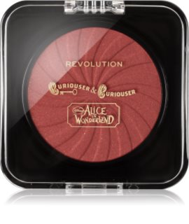 Makeup Revolution X Alice in Wonderland élénkítő arcpirosító árnyalat The Wrong Alice Blusher 3.5 g