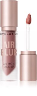 Makeup Revolution Air Blur Liquid Lipstick nestemäinen mattahuulipuna sävy Chauffeur 3.5 ml