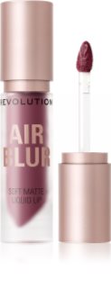 Makeup Revolution Air Blur Liquid Lipstick ruj lichid mat, cu textură lejeră culoare Black Cherry 3.5 ml