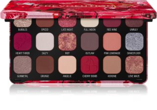 Makeup Revolution Forever Flawless Oogschaduw Palette Tint Cherry Rebel 18x1.1 g