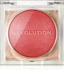Makeup Revolution Beam Bright Blush rozjaśniający róż do policzków odcień Peach Pop 2.8 g