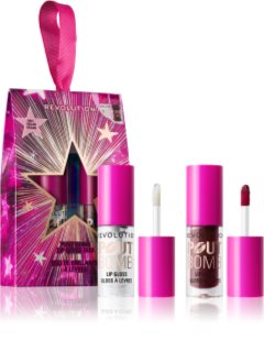 Revolution Xmas 2025 Pout Bomb Ziemassvētku dāvanu komplekts lūpām