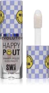 Revolution Happy Pout Shimmer Lip Gloss Shimmering Lip Gloss shade Stellar Shine 4.6 ml
