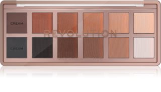 Revolution The Master Icon Matte Nudes Palette paletka očních stínů 1 ks