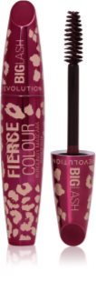 Revolution Big Lash Fierce Colour mascara cu efect de volum culoare Burgundy 9 g