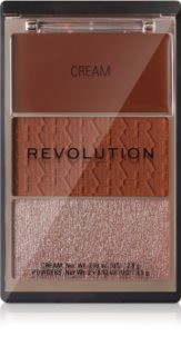Revolution The Bronzer Icon Bronzer-Palette mit "Verjüngungs-Effekt"