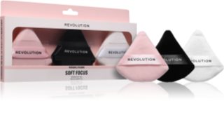 Revolution Soft Focus Powder Puff Trio spužvica 3 kom