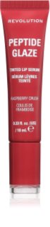 Revolution Peptide Glaze Tinted Lip Serum Mjukgörande läppserum Skugga Raspberry Crush 1 st.