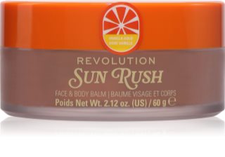 Revolution Sun Rush Face & Body Balm baume après-soleil illuminateur teinte Vanilla Gold 60 g