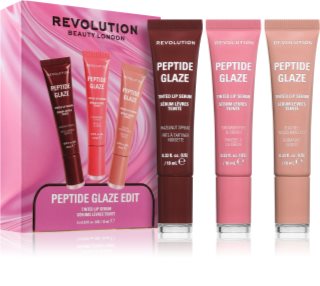 Revolution Peptide Glaze Edit poklon set za usne 1 kom