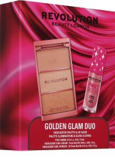 Revolution Golden Glam Duo Geschenkset für Damen 1 St.