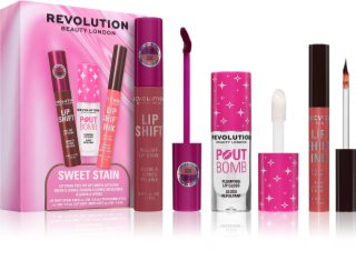 Revolution Sweet Stain Set Presentförpackning för läppar 1 st.
