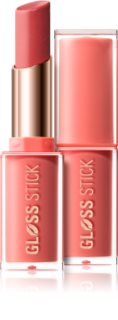 Revolution Pout Lip Gloss Stick brillant à lèvres hydratant teinte Shimmer Peach Sorbet Nude 3 g