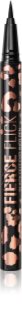 Revolution Fierce Flick en vattenfast eyeliner med hög precision Skugga Black 0.6 ml