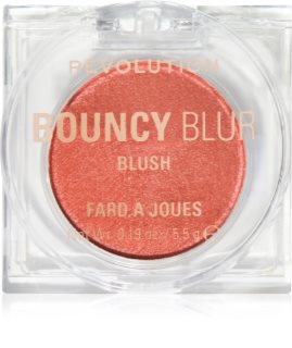 Revolution Bouncy Blur blush illuminante colore Paprika Pop Soft Bronze 5.5 g