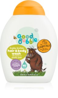 Good Bubble Gruffalo Hair and Body Wash tisztító emulzió és sampon érzékeny és ekcémás bőrre gyermekeknek születéstől kezdődően 250 ml
