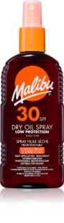Malibu Dry Oil Spray olje za sončenje SPF 30 200 ml