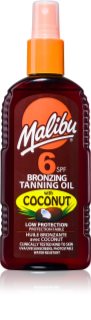 Malibu Bronzing Tanning Oil opalovací sprej s bronzerem 200 ml