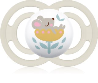 MAM Perfect 16+ months suzetă White Mouse 1 buc