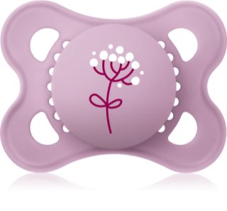 MAM Original 0+ months fopspeen Purple Flower 1 st