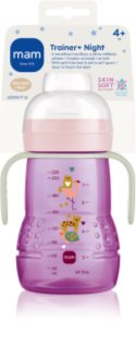MAM Trainer Night flaska Violet 4m+ 220 ml