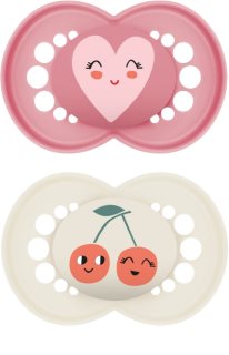 MAM Original 6+ months биберон Pink/ Beige 2 бр.