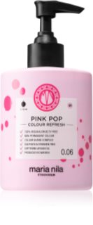 Maria Nila Colour Refresh Pink Pop jemná vyživujúca maska bez permanentných farebných pigmentov výdrž 4 – 10 umytí 0.06 300 ml