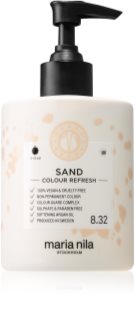 Maria Nila Colour Refresh Sand Sanfte nährende Maske ohne permanente Farbpigmente hält 4 bis 10 Haarwäschen im Haar 8.32 300 ml