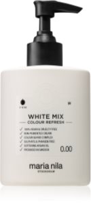 Maria Nila Colour Refresh White Mix Nährende Maske ohne Farbpigmente zur Gestaltung von Pastelltönen hält 4 bis 10 Haarwäschen im Haar 0.00 300 ml
