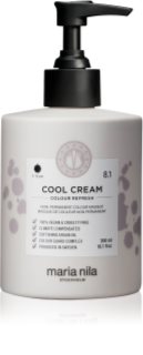Maria Nila Colour Refresh Cool Cream Sanfte nährende Maske ohne permanente Farbpigmente Farbton Cool Cream 8.1 300 ml