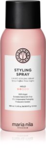 Maria Nila Style & Finish Styling Spray lak na vlasy s lehkou fixací bez obsahu sulfátů