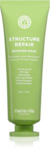 Maria Nila Structure Repair Booster Mask tiefenwirksame nährende Maske für trockenes, beschädigtes und gefärbtes Haar 50 ml