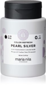 Maria Nila Colour Refresh Mask jemná vyživující maska bez permanentních barevných pigmentů odstín Pearl Silver 0.92 100 ml
