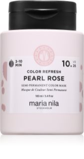 Maria Nila Colour Refresh delikatna odżywiająca maska bez trwałych pigmentów barwiących odcień Pearl Rose 10.26 100 ml