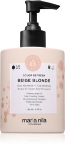 Maria Nila Colour Refresh Sanfte nährende Maske ohne permanente Farbpigmente Farbton Beige Blonde 9.23 300 ml
