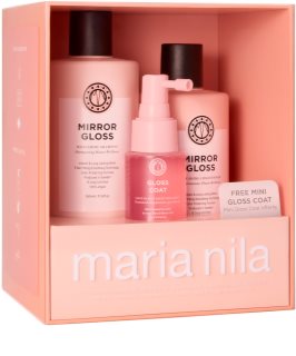 Maria Nila Mirror Gloss Holiday Box dárková sada pro lesk a hebkost vlasů