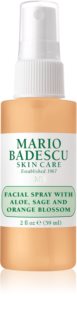 Mario Badescu Facial Spray with Aloe, Sage and Orange Blossom energizáló hidratáló arcpermet