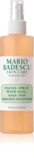 Mario Badescu Facial Spray with Aloe, Sage and Orange Blossom Energising Moisturising Mist