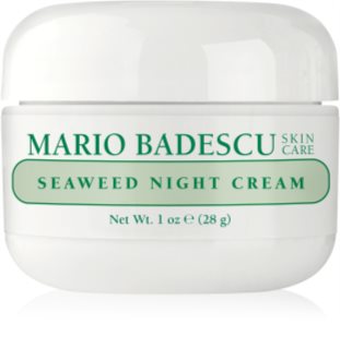 Mario Badescu Seaweed Night Cream éjszakai hidratáló krém ásványi anyagokkal 28 g