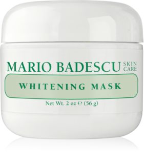 Mario Badescu Whitening Mask élénkítő maszk egységesíti a bőrszín tónusait 56 g