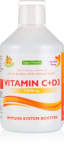 Swedish Nutra Vitamin C+D3 creșterea imunității 500 ml