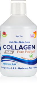 Swedish Nutra Collagen Man colagen lichid pentru barbati aroma Wild Berry 500 ml