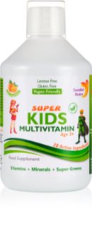 Swedish Nutra Super Kids Multivitamin multivitamine pentru copii aroma Orange 500 ml